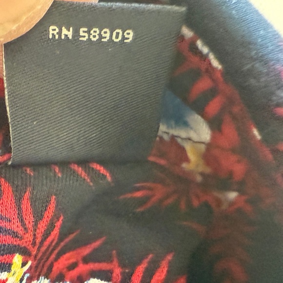 NWT - Hart Schaffner Marx Key West Collection Floral Button-Up Shirt - Size - L - Picture 12 of 12